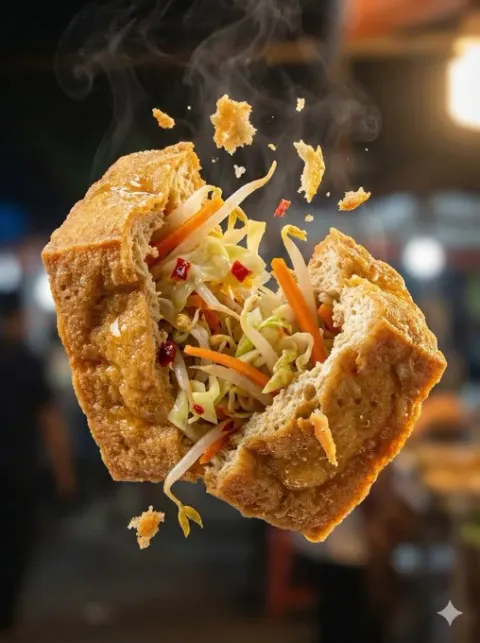 Ultra-Realistic Fried Snack Explosion Food Photography Prompt