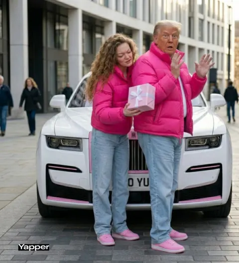 Street-Style Photoshoot with Donald Trump