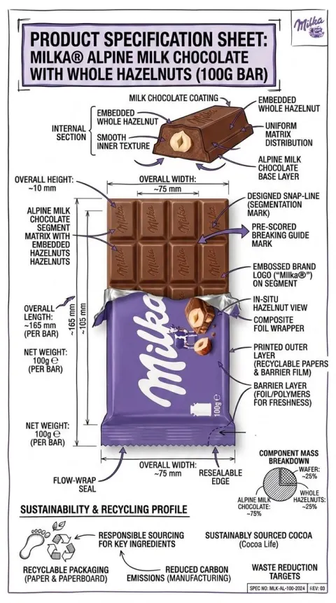 Technical Infographic Sheet Product Specification Template
