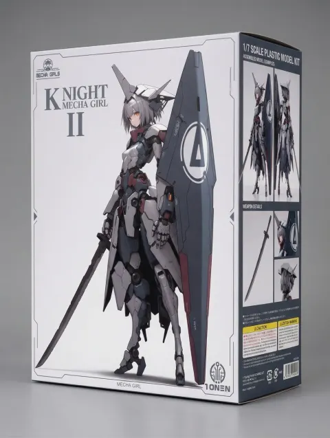 KNIGHT MECHA GIRL Figure Concept