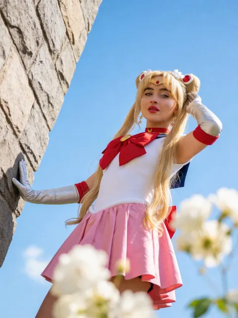 Nano Banana Pro Prompt for Sabrina Carpenter Magical Girl Cosplay