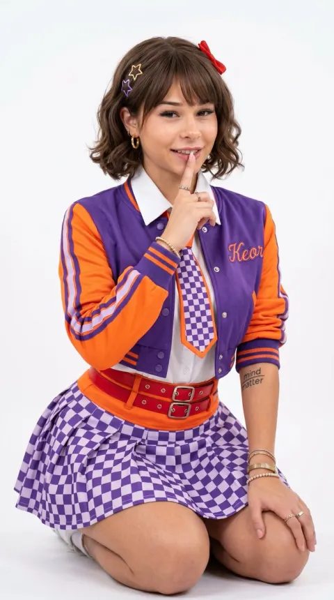 Anime-Inspired Cosplay Studio Portrait