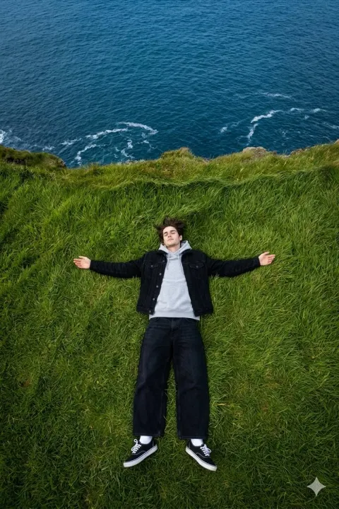 Bird's Eye View Coastal Portrait