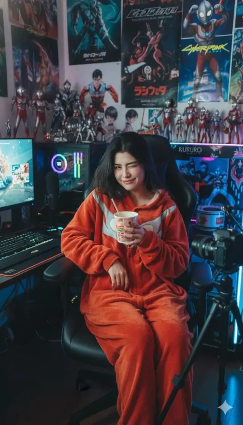 Cosy Gamer Girl Room Aesthetic