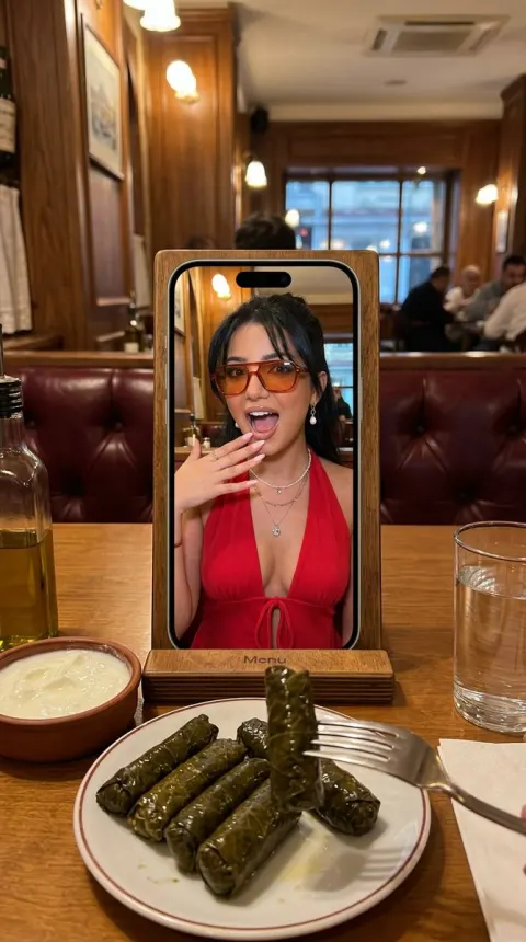 Meta Restaurant Photo within Phone Screen
