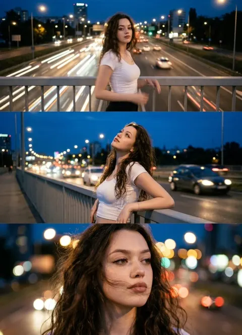 Night City Cinematic Triptych