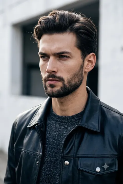 Cinematic Male Street Portrait