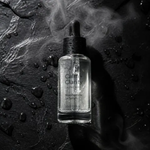 Editorial Product Shot on Wet Slate