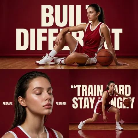 Sports Editorial Poster Design