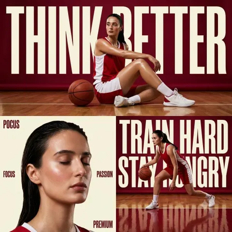 Premium Sports Editorial Poster