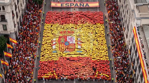 Aerial Street Mosaic Portrait