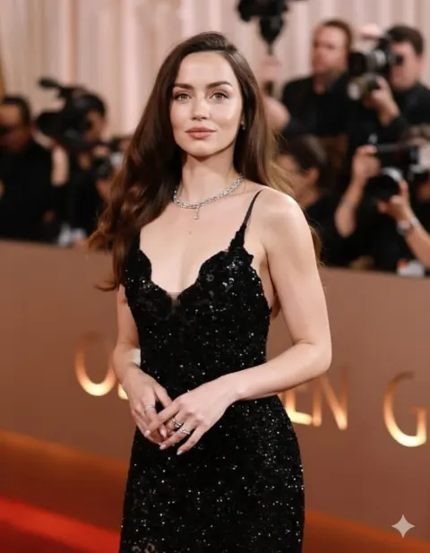 Ana de Armas Red Carpet Glamour Portrait
