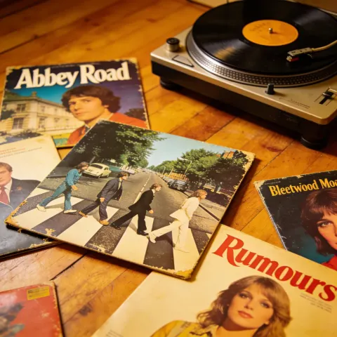 Vintage Vinyl Records Collection