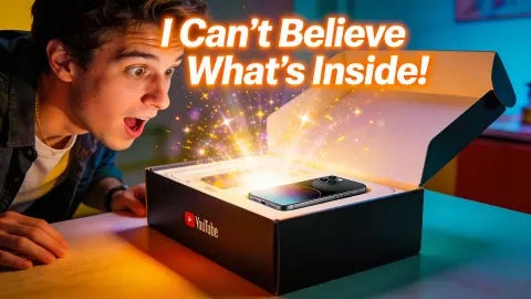 Tech Gadget Unboxing Thumbnail