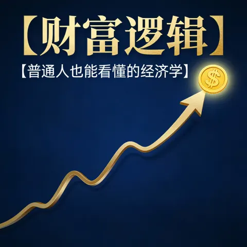 Golden Curve Wealth Logic Poster