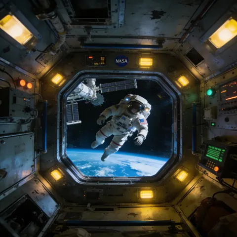 ISS Astronaut Interior