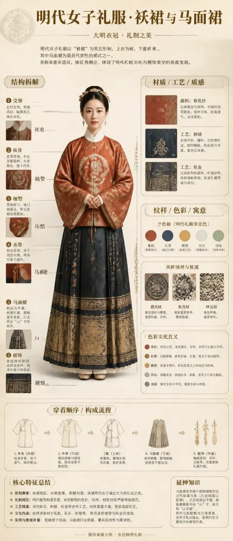 Please generate a museum map in Chinese based on Ming Dynasty's dress and horse dress. Figure