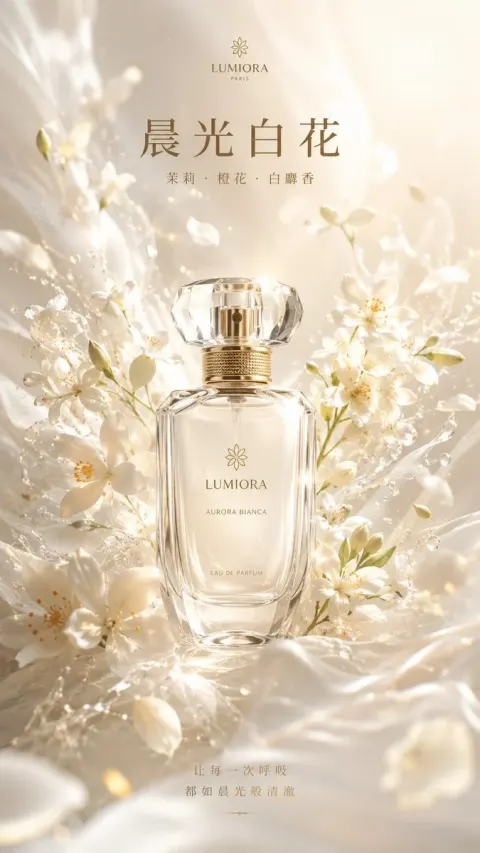 Please generate a 9:16 vertical version of the perfumer visual poster.