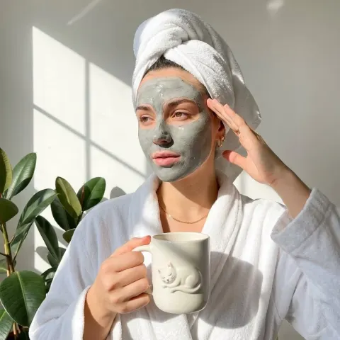 Calm Spa Self-Care Portrait