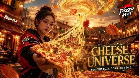 A Hyper-Realistic Cinematic Food Advertisement in Vertical 9:16 Format Featuring