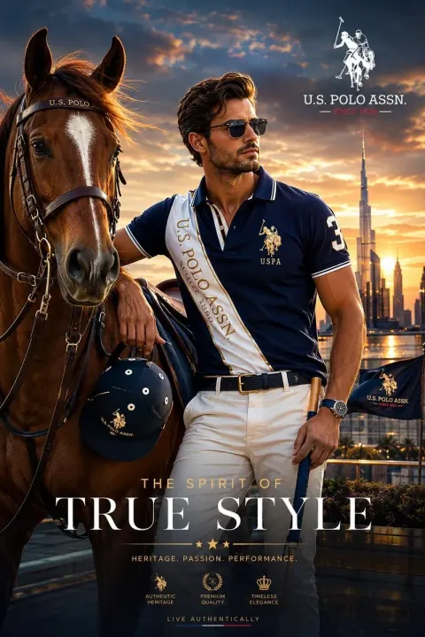 Premium Luxury Fashion Campaign Poster for U