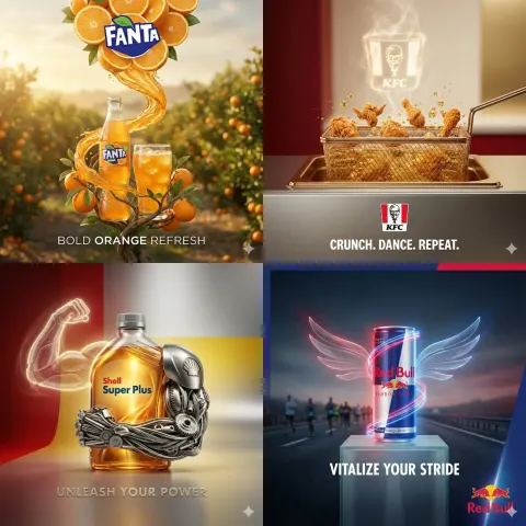 Realistic Yet Surreal Creative Advertisement for PRODUCT NAME in the PRODUCT