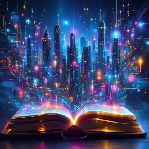 Souls as Recycled Energy Neon Book Cover