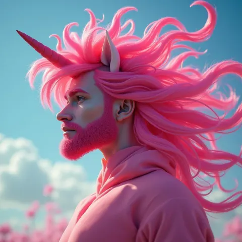 Man Morphing Into Pinkie Pie on Ektar