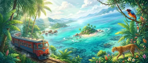 Main visual KV illustrations, 21:9 wide screens, film-class photos, dream naturalist style, Miyazaki animation