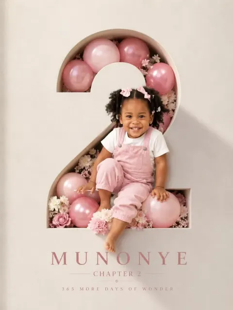 Professional Luxury Birthday Poster, 3:4 Ratio