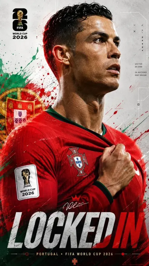 FIFA World Cup 2026 Locked In Poster