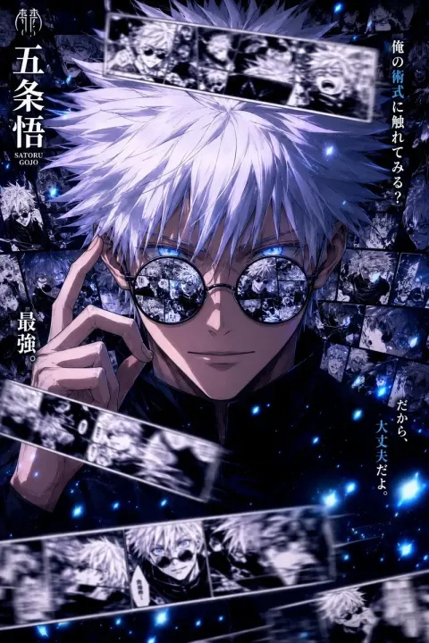 Anime Manga Character Poster of CHARACTER NAME