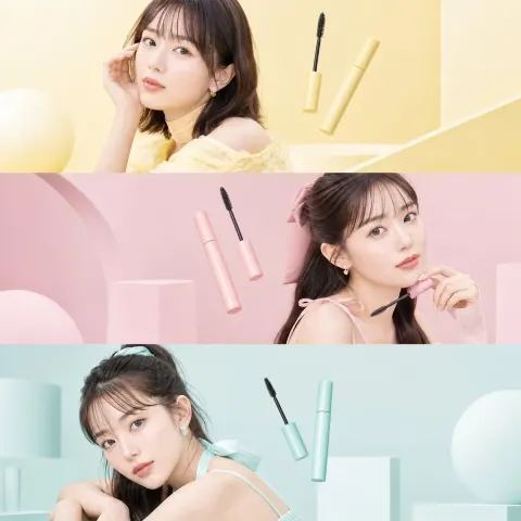 Ultra-Premium Japanese Beauty Editorial Collage, Three Fashionable Young Women