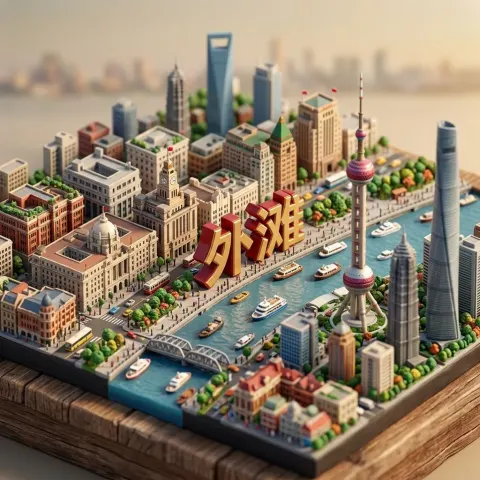 Shanghai Bund Isometric