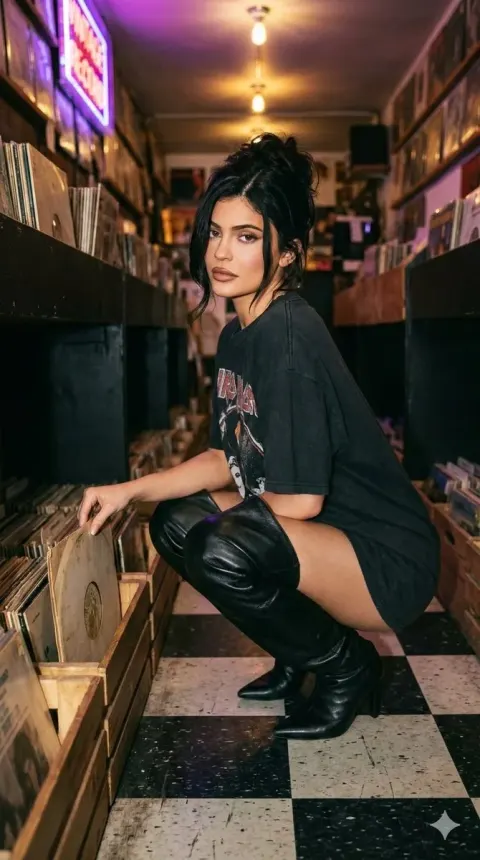 Candid Flash Record Store