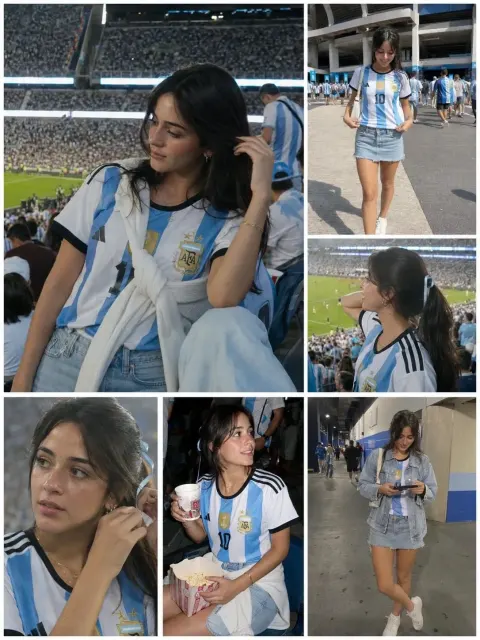Argentina Football Stadium Lifestyle Collage