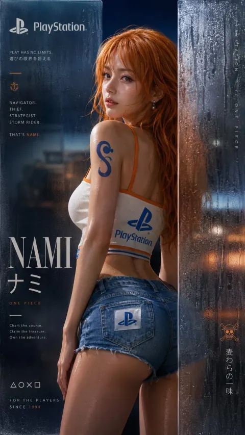 Nami KFC Frosted Glass Promo Poster