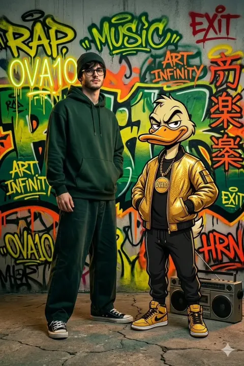 Product Marketing - Cyberpunk Streetwear Editorial