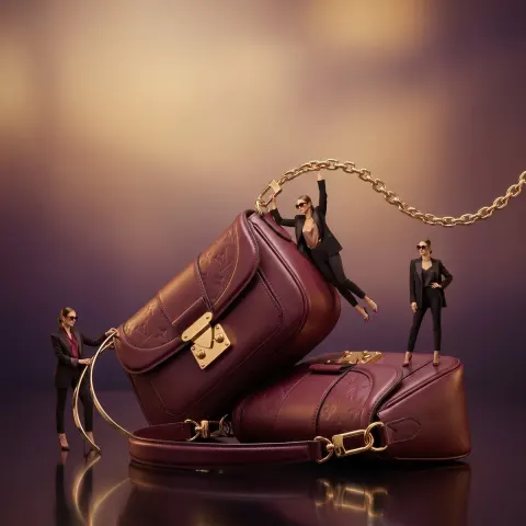 Product Marketing - Surreal Luxury Handbag Editorial