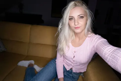 Selfie Awkward Couch Motion Blur