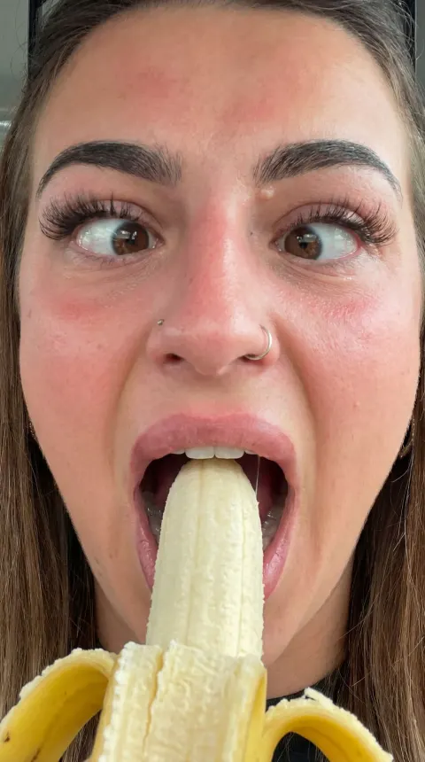 Mouth Gag Close Up Portrait