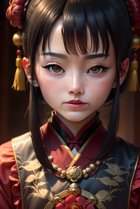Chinese Woman Traditional Portrait