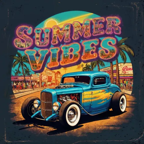 Hot Rod Vibing