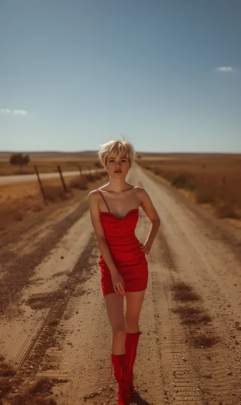 blonde woman