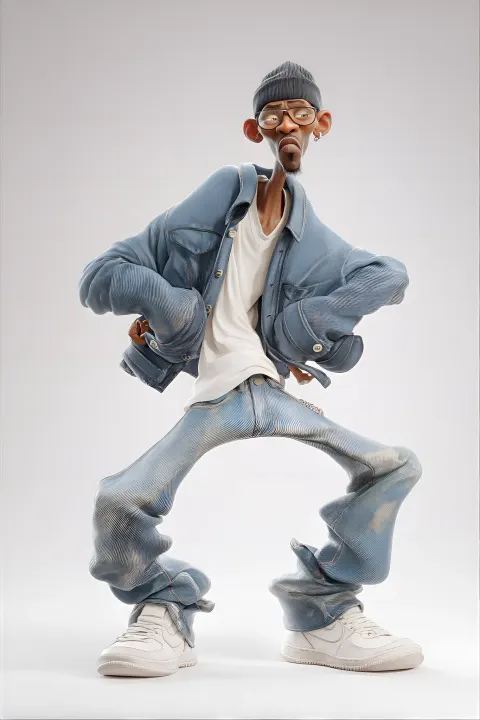 Dancer Lanky Funky Motion