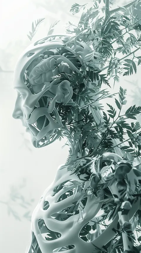 Anatomical Human Transparent Structure
