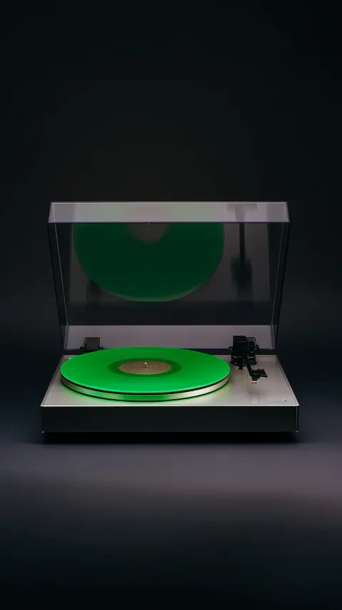 Braun Record Player Minimalist Design