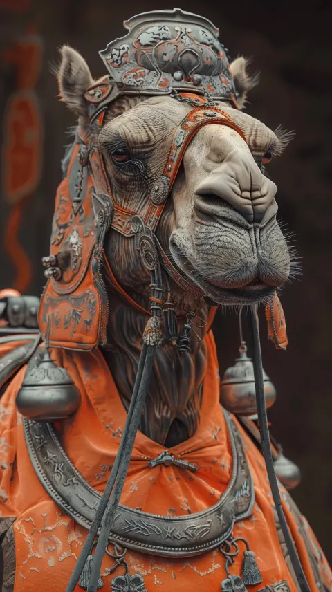 Camel Ancient Chinese Armor Mausoleum