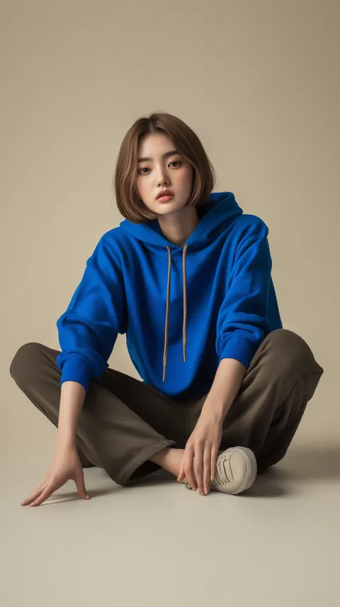 Korean Female Model Casual
