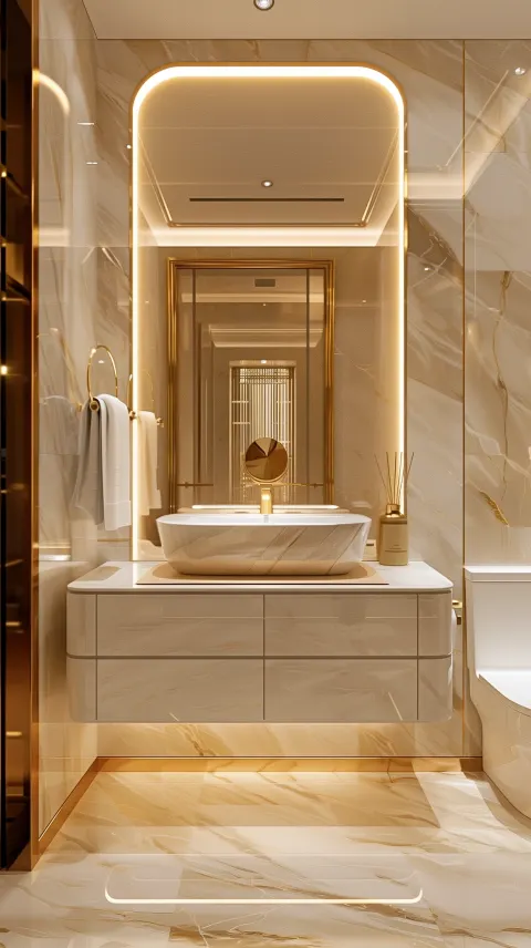 Luxury Bathroom Marble Sink